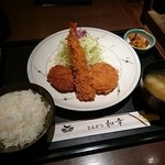 とんかつ 和幸 - ミックスランチ