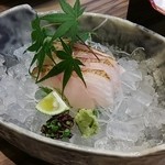 手創り旬菜と和食 せん - ノドグロの刺身