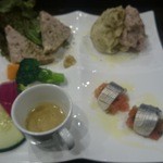 ラ フェーデ - 前菜４点盛り　1,200円