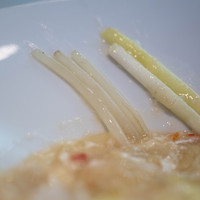 新橋亭 - 豆芽（もやし）に、黄韮菜（きにら）