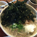 東風 - 岩のり蕎麦二八で830円