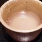 手打そば もり - 蕎麦湯