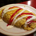 ゆかり - オムレツ焼きそば1100円