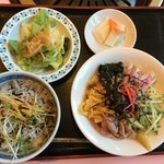 朝鮮飯店 - 冷やし中華とシラスご飯