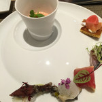 デュ ボン タン - 前菜盛り合わせ
                                