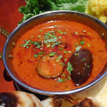 タンドールバル カマルプール - 海老と茄子カレー（辛口）750円（税込） まいぅ