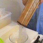 天まめ - ところてんも注文後に押し出し。