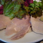 フチテイ ア ヴ - 豚のハム　サラダ添え（ランチ前菜）