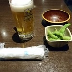 Tori yo saka nayo - ビール半額、でもお通し高い