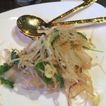 施家菜 - マナガツオの刺身風③