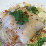 施家菜 - マナガツオの刺身風①