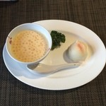 施家菜 - タピオカとグレープフルーツのデザート①