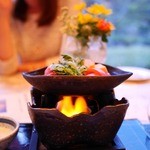 ホテルハーヴェスト - 信州牛のトマト鍋