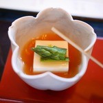 ホテルハーヴェスト - ホワイトアスパラ豆腐　コンソメ餡