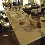 Restaurant Le Dali - ティータイムの準備風景