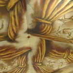 Restaurant Le Dali - ダリをインスパイアした天井絵