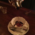 カフェ・鈴木 - 2016年5月中旬。コーヒージェリーのコーヒー＆ゼラチンを投入。