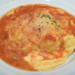 オムライスの店 Tanpopo - 三種チーズのイタリアンオムライス
