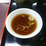 Kaminari Momma Ruka - 蕎麦湯