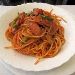 カフェ・ド・クレール - スパゲッティナポリタン2016.05.14