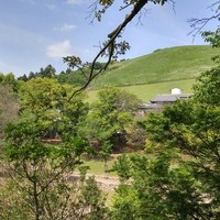 ラ・テラス - テラス席からの若草山