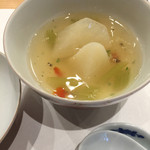 みつ林 - 聖護院大根の焚き物、間違ってたらゴメンなさい