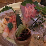 おまかせ三品（３千円/人×2）の刺身