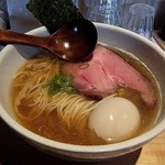 中華蕎麦 蘭鋳 - 味玉そば・・美しきチャーシュー（＠＠）ｂ