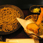 そば 法師人 - 天せいろ（粗挽き）