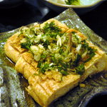 そば 法師人 - 栃尾揚げ