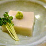 そば 法師人 - 胡麻蕎麦豆腐