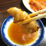 ホルモン牛若 - ミノ