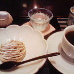 民芸茶房 栗の家 - モンブラン