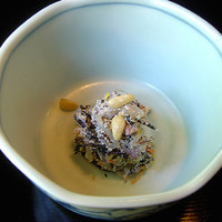 葉山 日影茶屋 - 先付け～ひじきの白和え～
