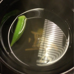 柏屋旅館 - 吸い物　2016.05