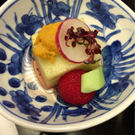 柏屋旅館 - もろこし豆腐　2016.05