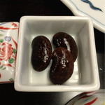 柏屋旅館 - 女将の手作り、花豆2016.05