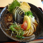 うどん 和 KAZU - 野菜天ぶっかけ750円（税込）