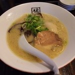 狼煙 - 2016/5 らーめん￥６７０～半熟味付煮玉子￥１２０～