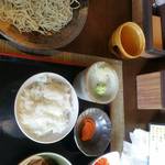 手打ち蕎麦処森下 - いくら定食
