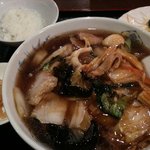 金門閣 - 五目湯面（麺）定食