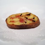 ラシェット・ブランシュ - ベーコンとチーズのトースト