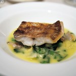 ラシェット・ブランシュ - のどぐろの天火焼き　浅蜊と春野菜のナージュ