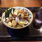 丸亀製麺 - あさりうどん590円