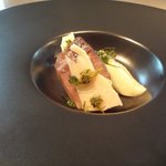 クラフタル - 前菜二品目：牛タンとタケノコ　フォアグラのフラン