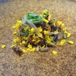 クラフタル - 前菜一品目：ホタルイカ（カレー風味）