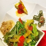 バルde Ricotta - ランチの前菜