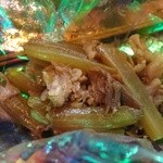 ほむら - 蕗と牛肉の煮物