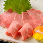 Black tongue Chateaubriand sashimi *Limited quantity