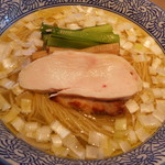 豚骨一燈 - 純鶏塩らぁ麺　清澄７８０円